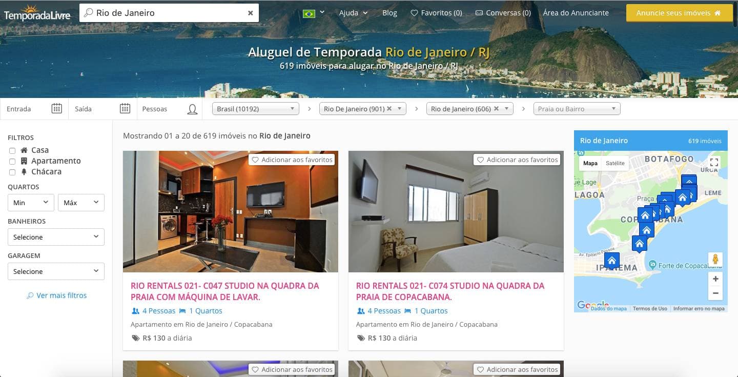 Nova integração no sistema portal temporada livre