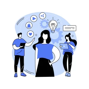 depositphotos 422910256 stock illustration consumer behaviour abstract concept vector Use as redes sociais a seu favor