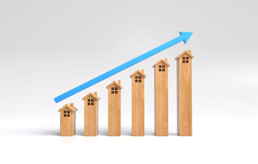 graph house is rising has blue arrow scaled 1 graph house is rising has blue arrow scaled 1