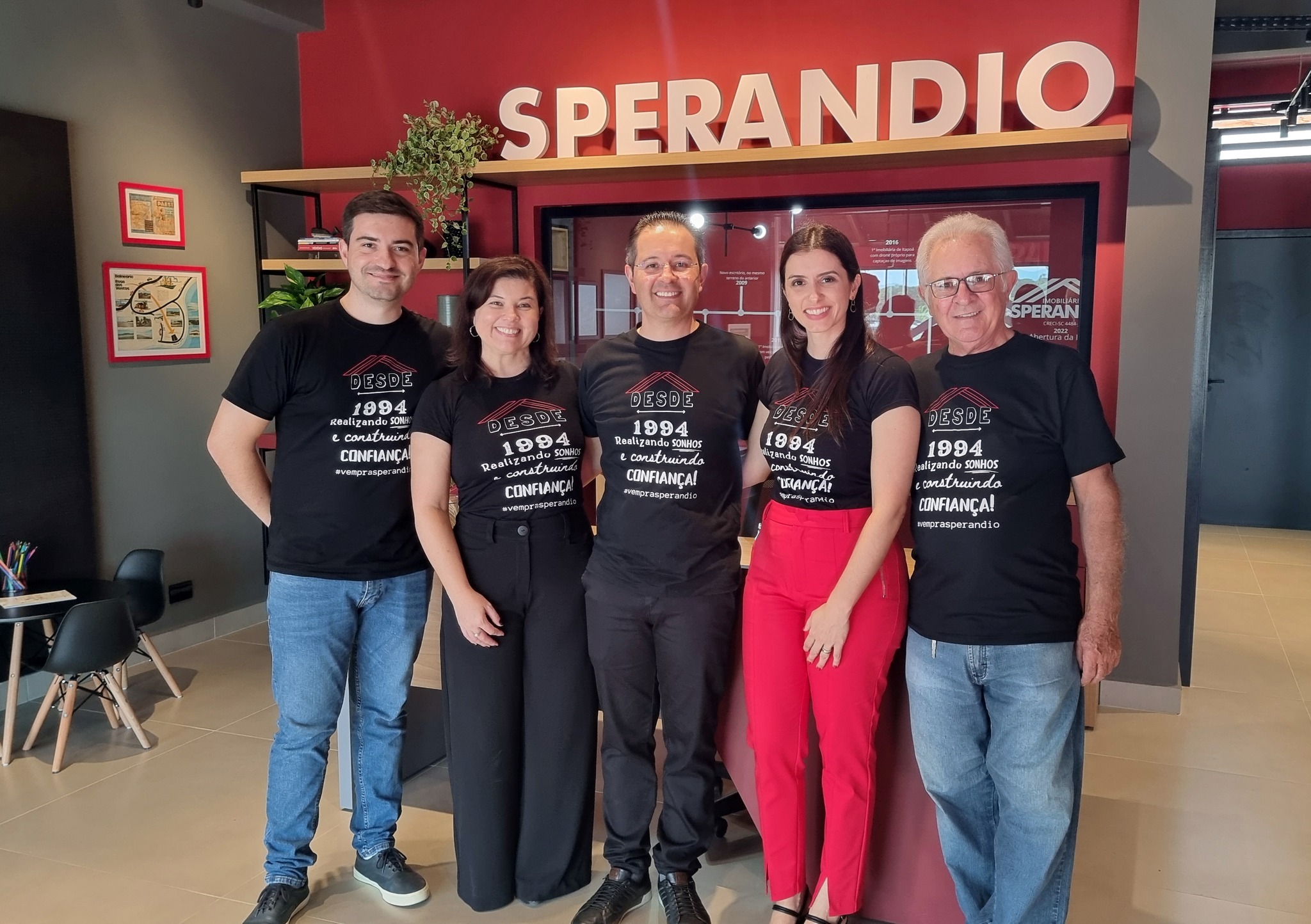 Sócios da Imobiliária Sperandio