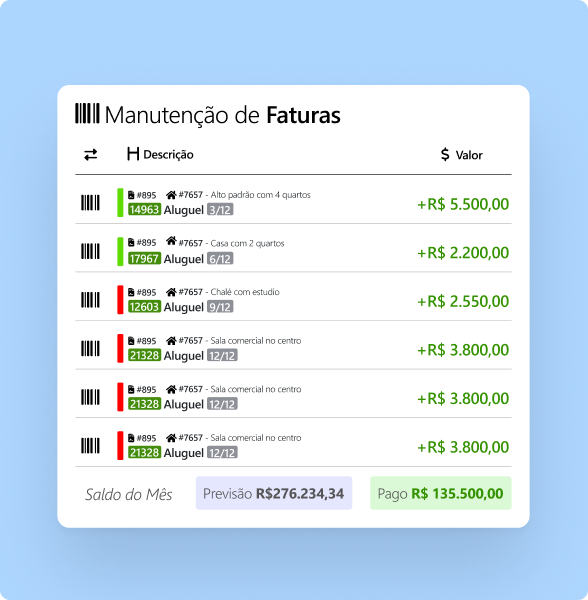 Gestao financeira Imobiliaria Manutencao de Faturas Gestao financeira Imobiliaria Manutencao de Faturas