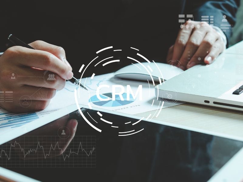 site para imobiliária com CRM