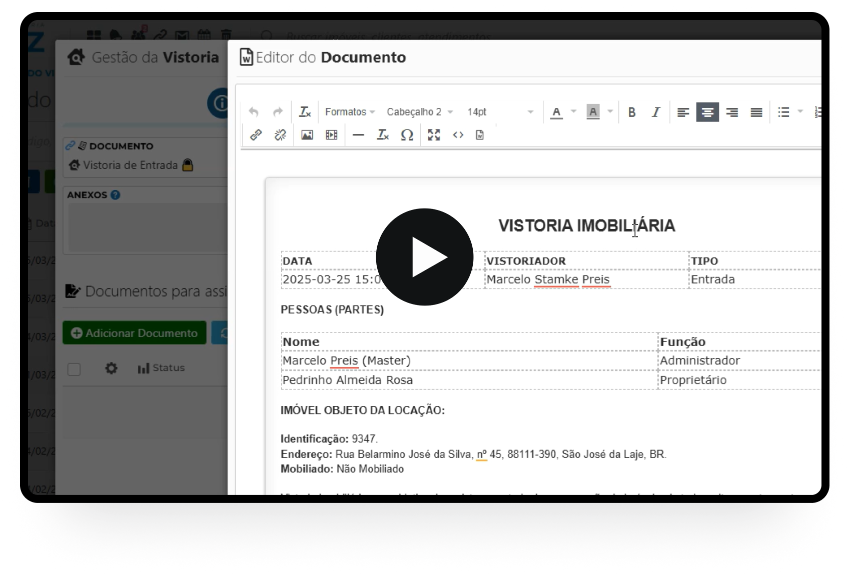 SISTEMA INTELIGENTE DE VISTORIAS 004