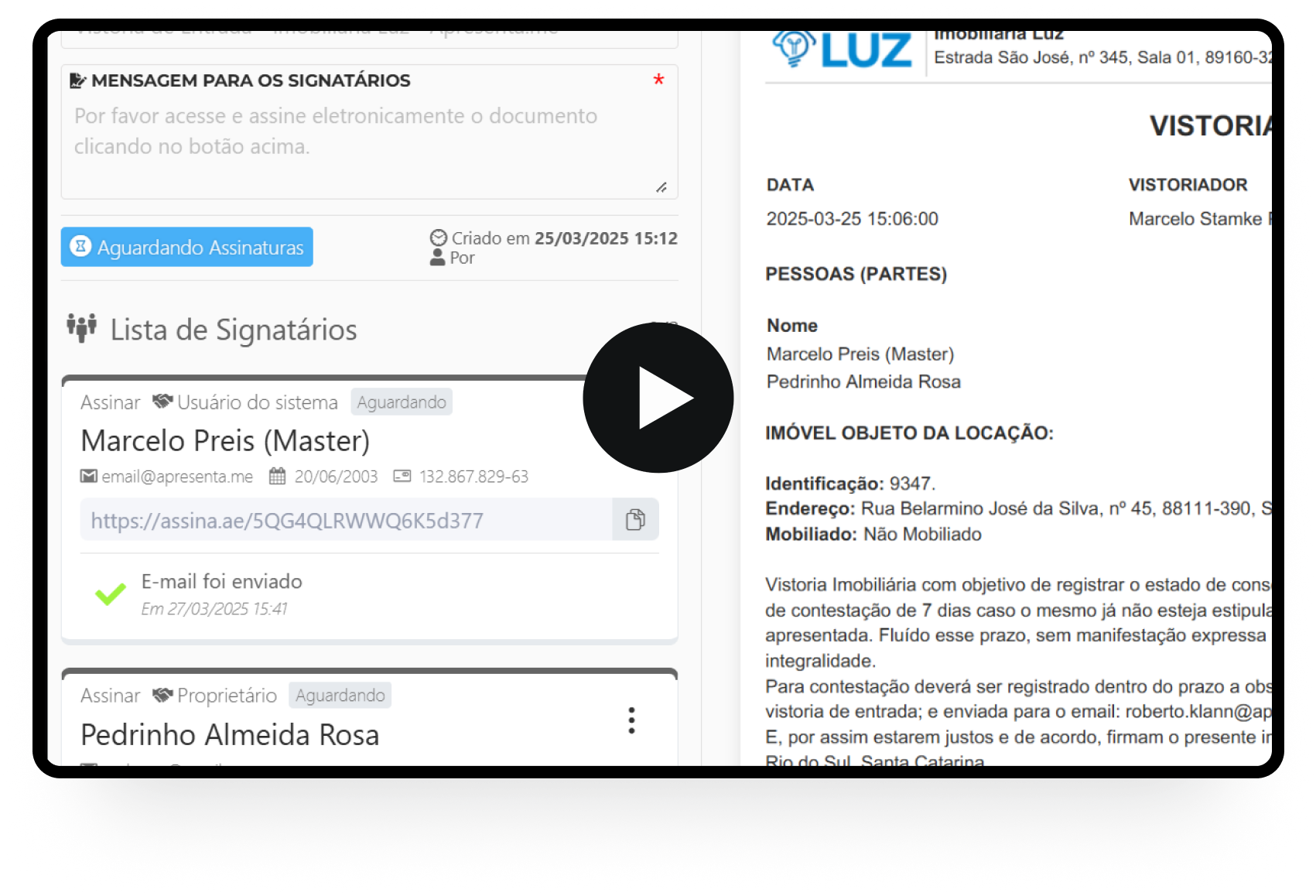 SISTEMA INTELIGENTE DE VISTORIAS 005