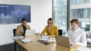 business colleagues banner concept with copy space 1 business colleagues banner concept with copy space 1